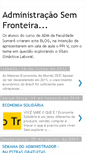 Mobile Screenshot of administracaosemfronteira.blogspot.com