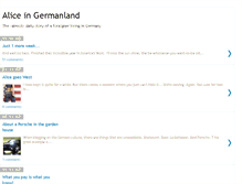 Tablet Screenshot of aliceingermanland.blogspot.com