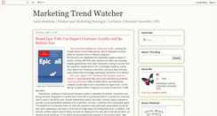 Desktop Screenshot of marketingtrendwatcher.blogspot.com