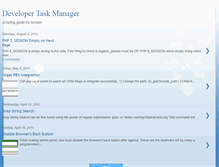 Tablet Screenshot of developertask.blogspot.com