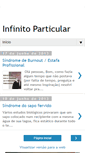 Mobile Screenshot of minfinitoparticular.blogspot.com