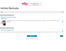 Tablet Screenshot of minfinitoparticular.blogspot.com