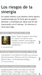 Mobile Screenshot of losriesgosdelasinergia.blogspot.com