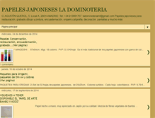 Tablet Screenshot of ladominoteria.blogspot.com