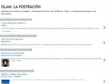 Tablet Screenshot of islam-postracion.blogspot.com