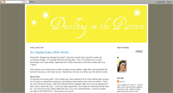 Desktop Screenshot of dwellingonthepositive.blogspot.com