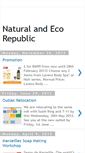 Mobile Screenshot of naturalecorepublic.blogspot.com