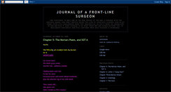 Desktop Screenshot of frontlinesurgeon.blogspot.com