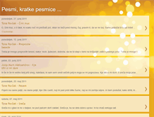 Tablet Screenshot of kratkepesmice.blogspot.com