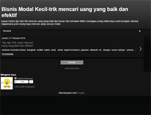 Tablet Screenshot of bisnismodalkecil-bisnismodalkecil.blogspot.com