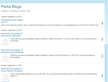 Tablet Screenshot of parkablogs.blogspot.com