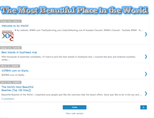 Tablet Screenshot of most-beautiful-place.blogspot.com