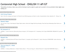 Tablet Screenshot of chsenglish11gt.blogspot.com