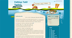 Desktop Screenshot of fethiye-tatil-yerleri.blogspot.com