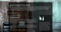 Desktop Screenshot of beasleyhenleyinteriordesign.blogspot.com