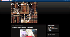 Desktop Screenshot of catbyron-lee.blogspot.com