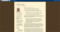 Desktop Screenshot of christocentry.blogspot.com