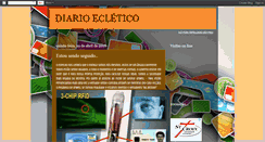 Desktop Screenshot of diarioecltico.blogspot.com