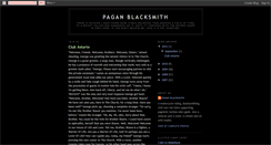Desktop Screenshot of paganblacksmith.blogspot.com