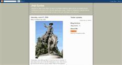 Desktop Screenshot of jinjicycles.blogspot.com