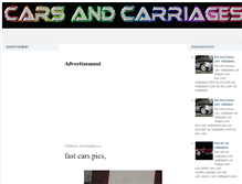 Tablet Screenshot of carsandcarriages.blogspot.com