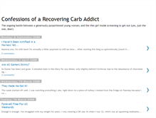 Tablet Screenshot of carb-addict.blogspot.com