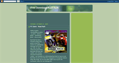 Desktop Screenshot of freedownload-roadrash.blogspot.com