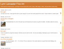 Tablet Screenshot of lynnlancasterfineart.blogspot.com