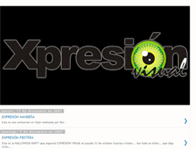 Tablet Screenshot of expresion-visual.blogspot.com