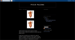 Desktop Screenshot of piojopaloma.blogspot.com