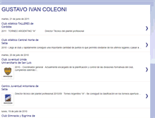 Tablet Screenshot of gustavocoleoni.blogspot.com