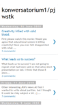 Mobile Screenshot of pjwstk1.blogspot.com