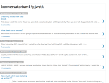 Tablet Screenshot of pjwstk1.blogspot.com