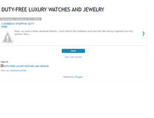 Tablet Screenshot of duty-freeluxurywatchesandjewelry.blogspot.com