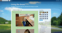 Desktop Screenshot of laura-livingthedream.blogspot.com