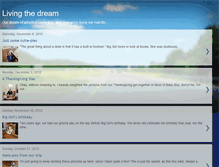 Tablet Screenshot of laura-livingthedream.blogspot.com