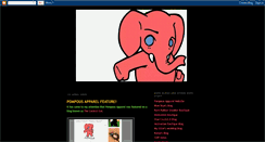 Desktop Screenshot of iampompous.blogspot.com