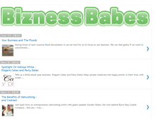 Tablet Screenshot of biznessbabesbib.blogspot.com