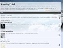 Tablet Screenshot of amazinghotel-kl.blogspot.com