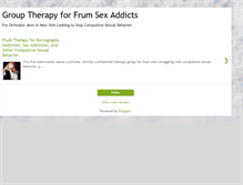 Tablet Screenshot of frumsexaddicts.blogspot.com