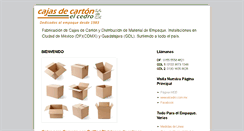 Desktop Screenshot of cajaselcedro.blogspot.com