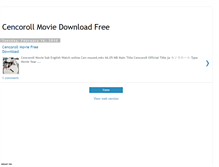 Tablet Screenshot of cencoroll.blogspot.com