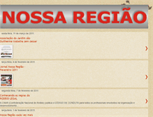 Tablet Screenshot of jornalnossaregiao.blogspot.com