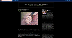 Desktop Screenshot of bensonworksartstudio.blogspot.com