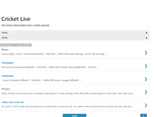 Tablet Screenshot of cricketaana.blogspot.com