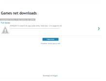 Tablet Screenshot of games-net-downloads.blogspot.com