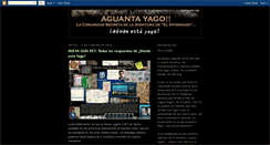 Desktop Screenshot of aguantayago.blogspot.com