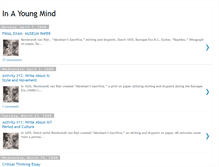 Tablet Screenshot of inayoungmind.blogspot.com