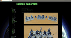 Desktop Screenshot of choix-des-armes.blogspot.com