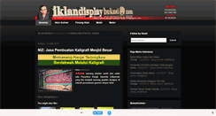 Desktop Screenshot of iklandisplaybekasi.blogspot.com
